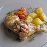 Kurczak w przyprawach Kamis Specialite zapiekany z ziemniakami i pomidorkami
