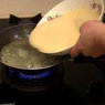 Omlet francuski z prawdziwą wanilią KAMIS i dżemem malinowym