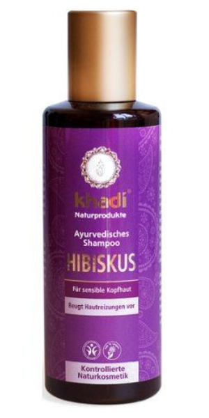Khadi, Ayurvedisches Shampoo Hibiskus (Delikatny szampon z hibiskusem)