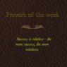 Proverb of the Week No. 12