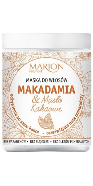 Marion, Odżywcza maska do włosów "Makadamia & masło kakaowe"