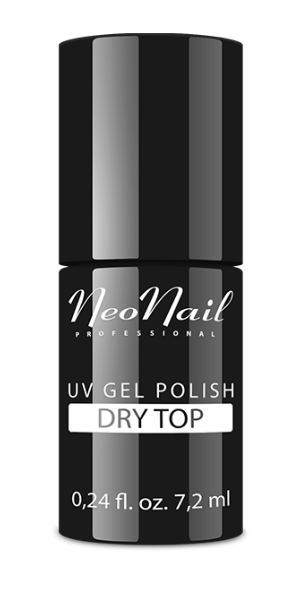 NeoNail, UV Gel Polish, Dry Top (Top do paznokci hybrydowych bez przemywania)