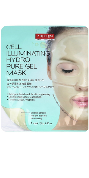 Purederm, Cell Illuminating Hydro Pure Gel Mask (maseczka rozświetlająca w płatach)