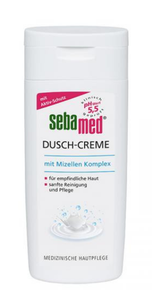 Sebapharma, SebaMed, Dusch-Creme Aktiv Feuchtigkeitsspendend (nawilżający krem pod prysznic)