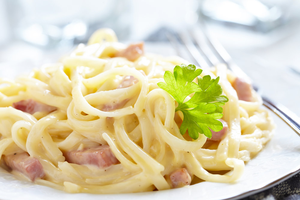 Przepis na sos carbonara | Kafeteria.pl