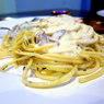 Spaghetti z mascarpone