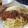 Spaghetti z mięsem mielonym
