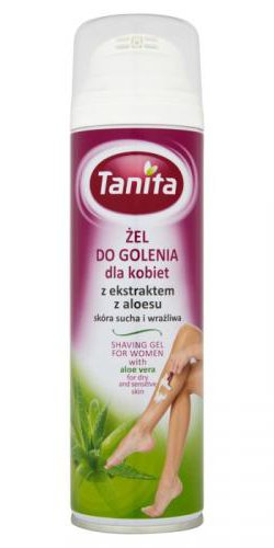 Tanita, Żel do golenia dla kobiet z ekstraktem z aloesu