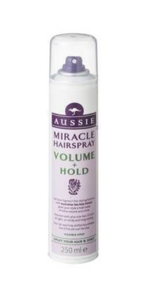 Aussie, Volume + Hold, Miracle Hairspray (Lakier do włosów)
