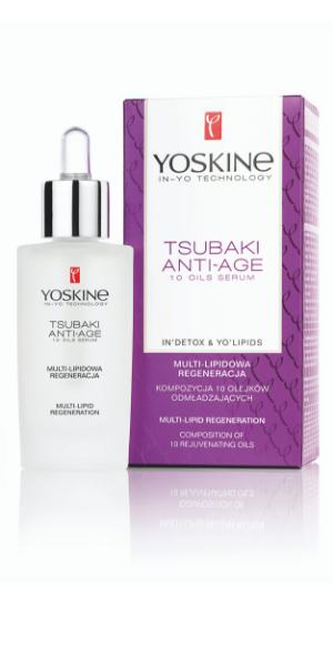 Yoskine, Tsubaki, Anti-Age, Multilipidowa regeneracja (regenerujący suchy olejek do pielęgnacji twarzy)