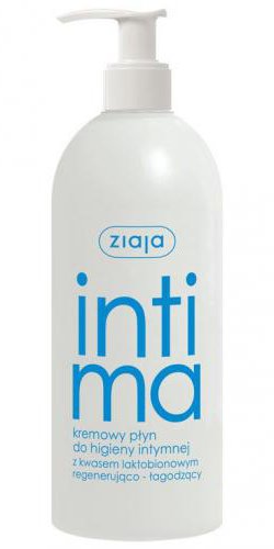 Ziaja, Intima, Kremowy płyn do higieny intymnej z kwasem laktobionowym
